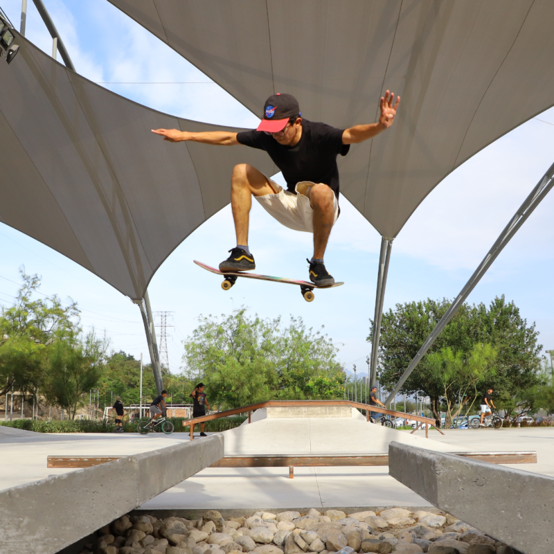 Skateboarding