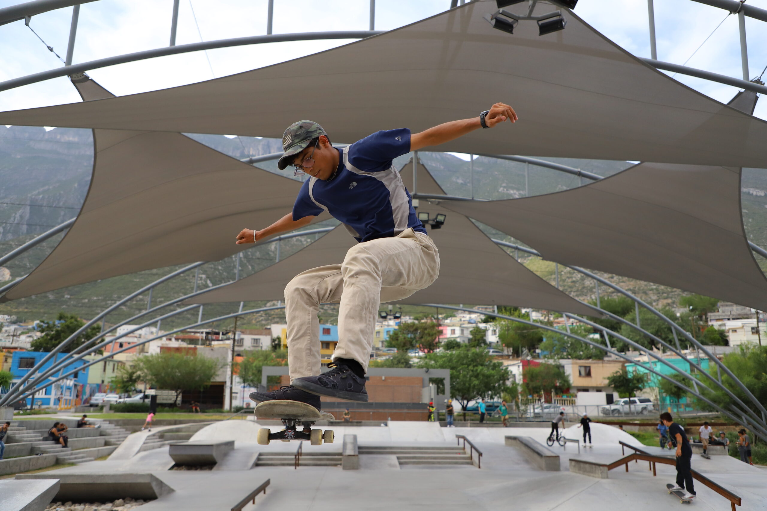 Skateboarding